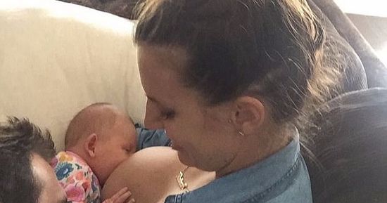 Dad Posts Picture Of Breastfeeding But People Are Mad When They See 