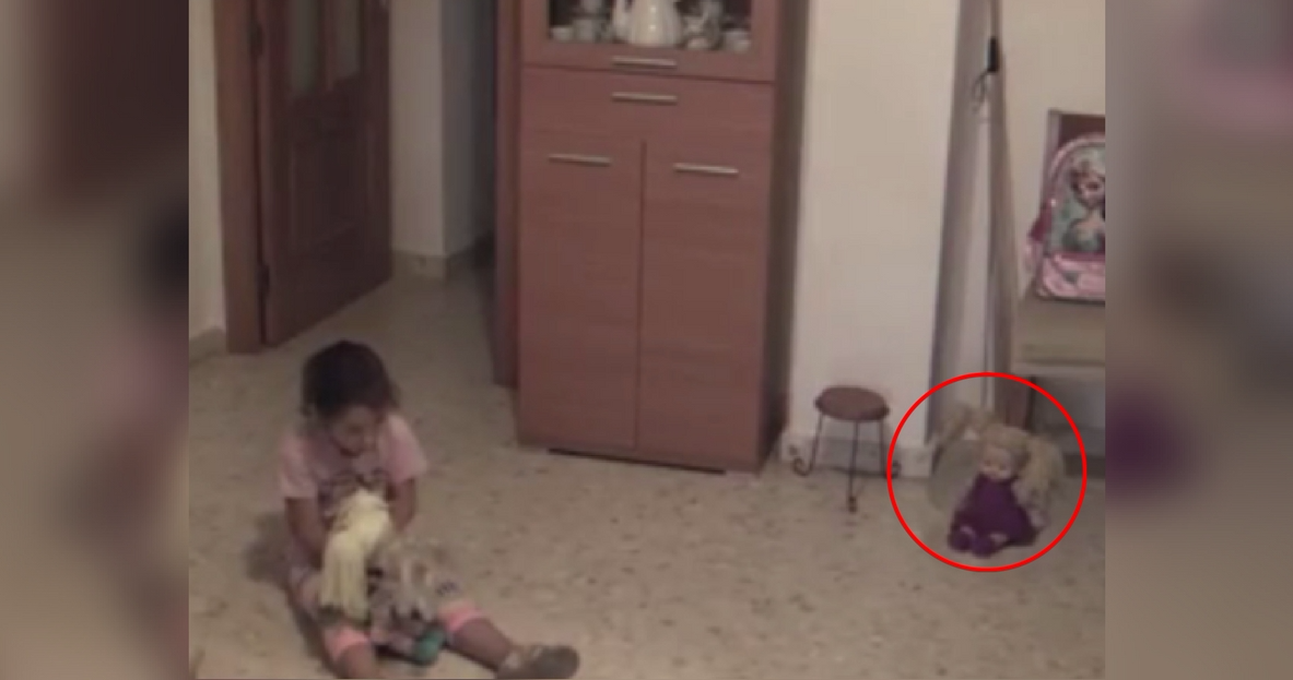 Fathers Hidden Camera Captures Chilling Footage Of What Was Bothering 