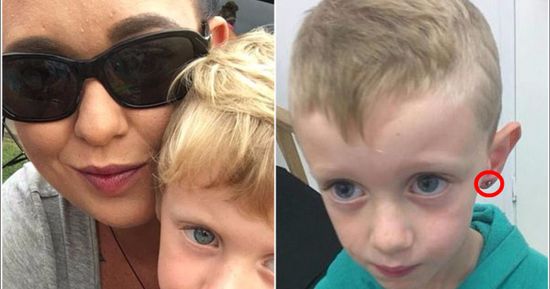 Mom Swamped With Criticism After Letting Her Son Pierce His Ears