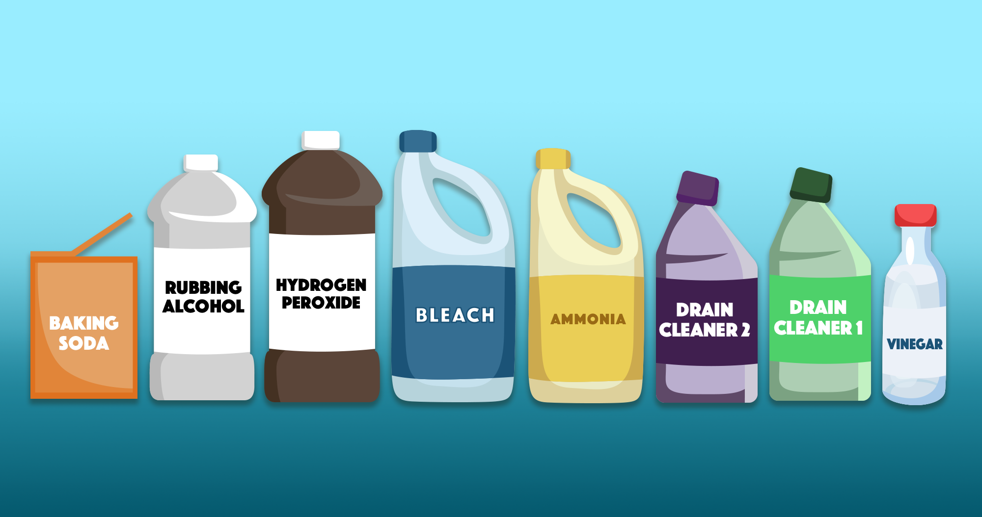 Cleaning products you should never mix together