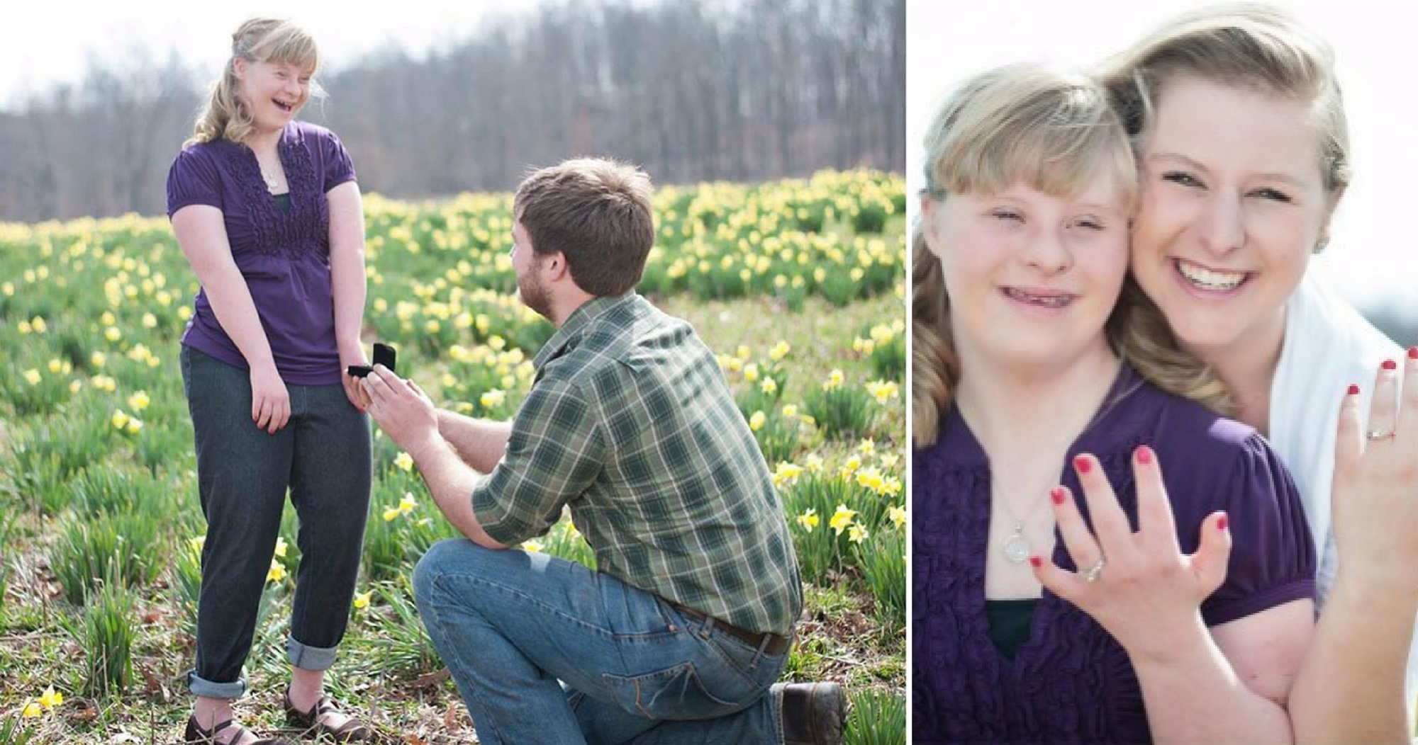 When A Man Proposed To His Girlfriend He Had A Ring For Her Sister Too