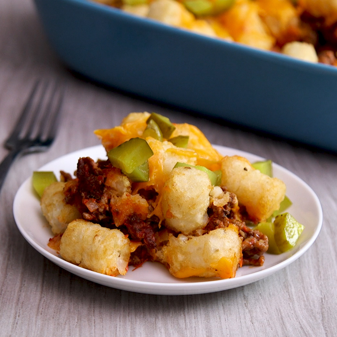 This Sloppy Joe Tater Tot Casserole Will Be Your New Favorite Dinner Recipe