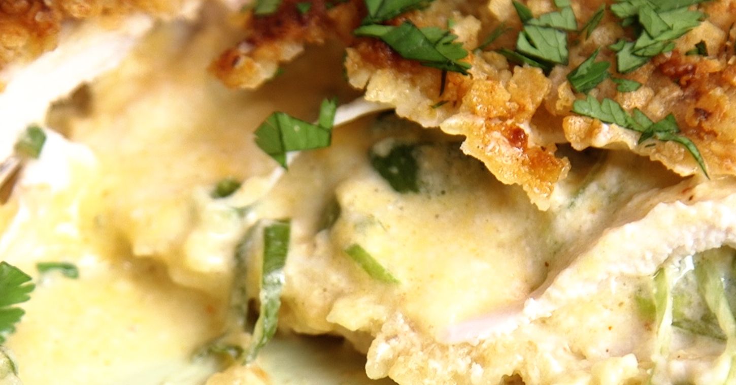 Everything You Love About Nachos Are Right Here in Stuffed Nacho Chicken!