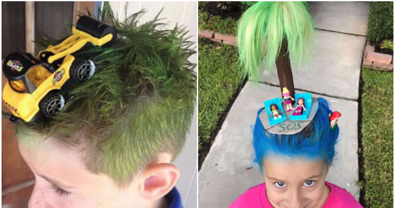 25 Absolutely Insane Styles That Will Win Any 'Crazy Hair Day'