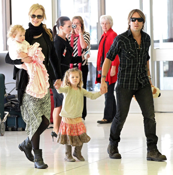 Nicole Kidman and family