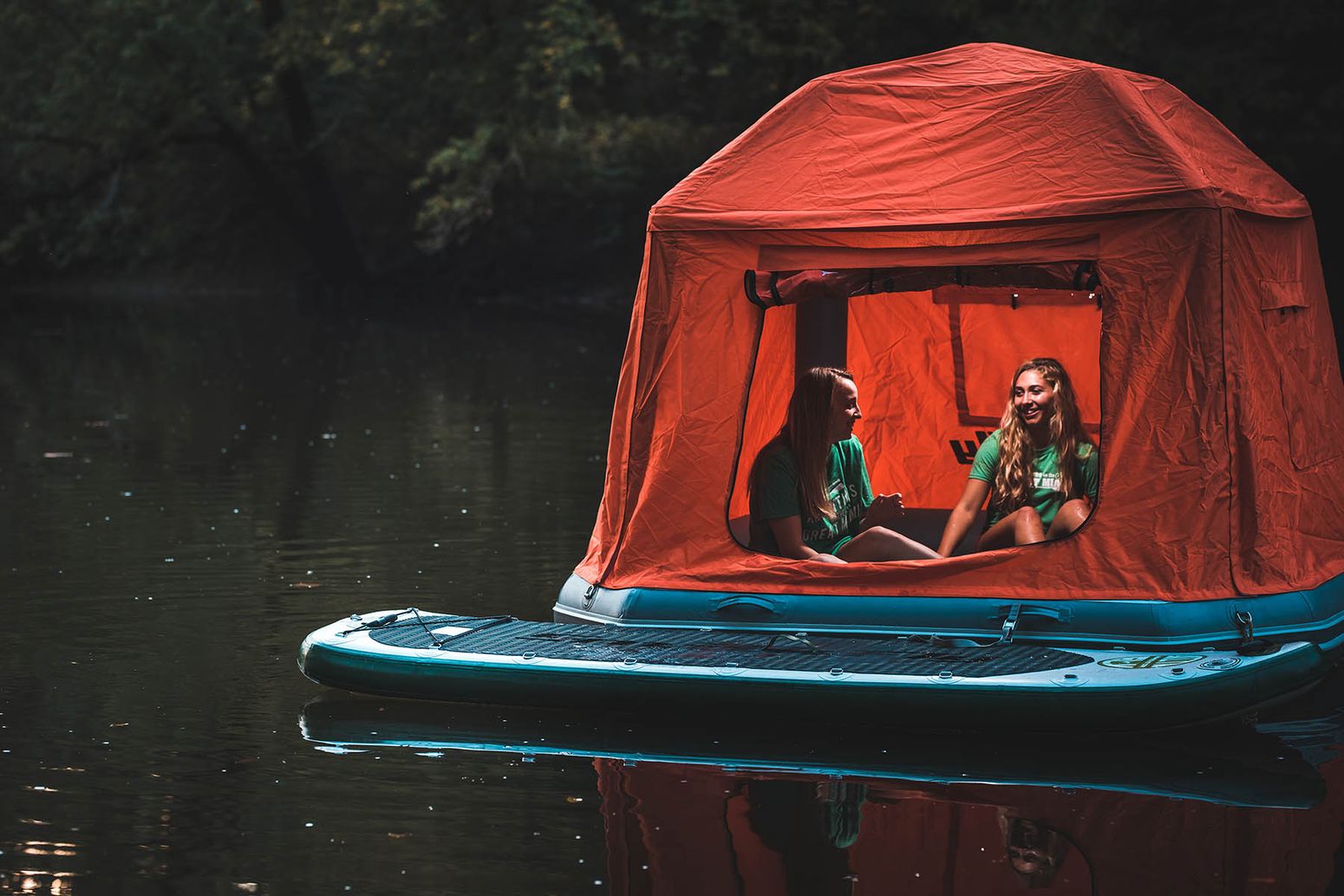 The World's First Floating Tent Is About To Pop Up Everywhere.