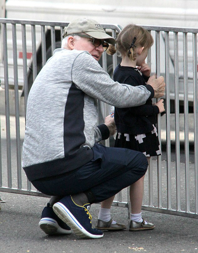 Steve Martin and daughter