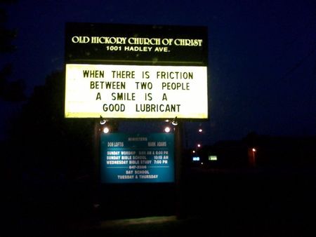 Church Sign 