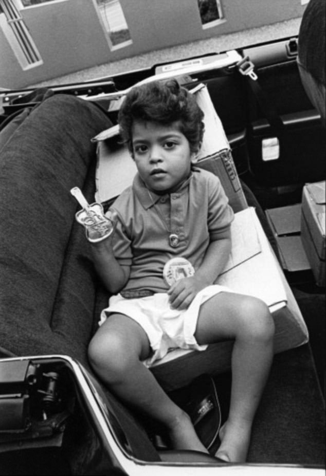 Young Bruno Mars