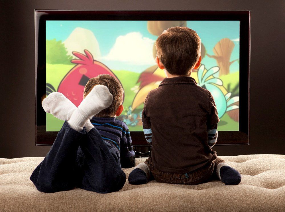 Image result for kids watching cartoons