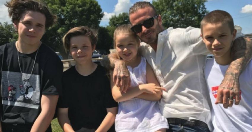 David Beckham Dad-Shamed Over Video With Daughter