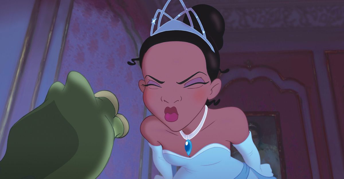 Tiana and the frog