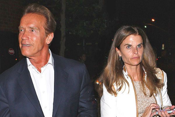 Arnold Schwarzenegger and Maria Shriver.