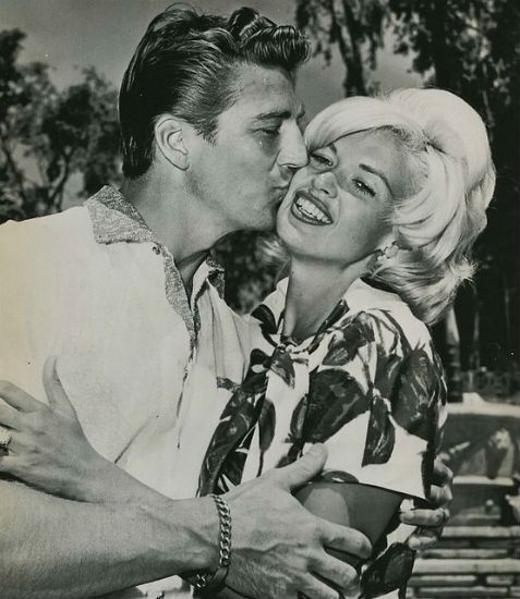 Jayne Mansfield and Mickey Hargitay.