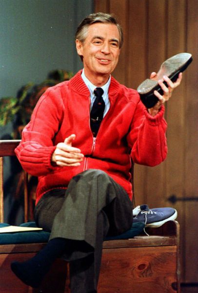 Mr. Rogers sneakers.