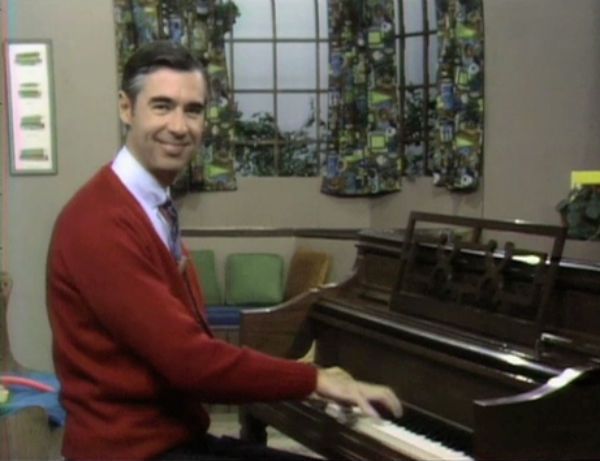 Mr Rogers piano.