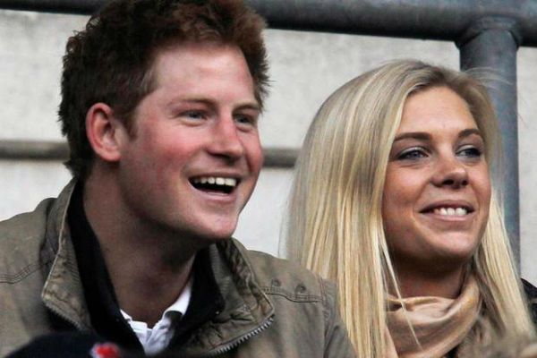 Prince Harry and Chelsy Davy.