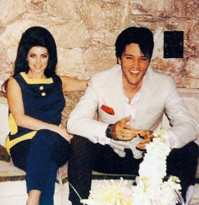 Elvis and Priscilla at the honeymoon hideaway