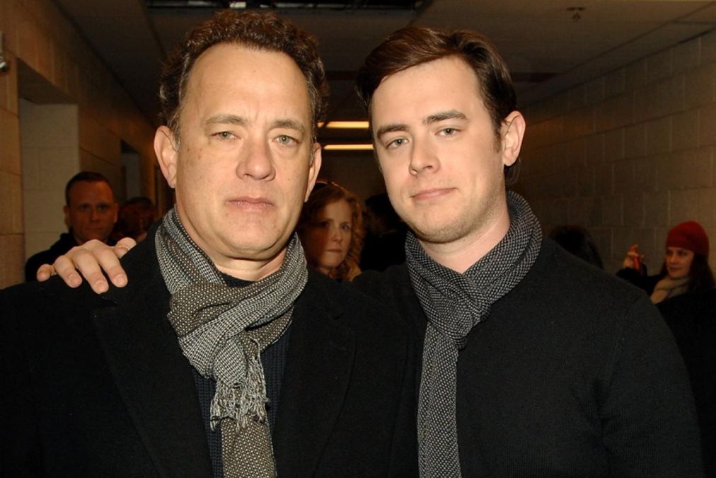 Tom and Colin Hanks
