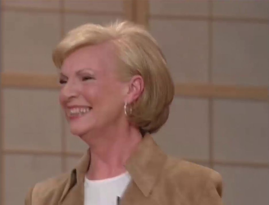 Joan Irvine makeover on The Oprah Show