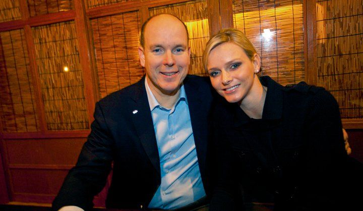 Prince Albert and Charlene Wittstock