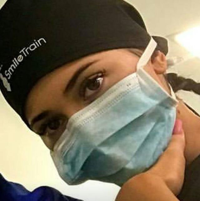 Kylie Jenner in a surgical mask