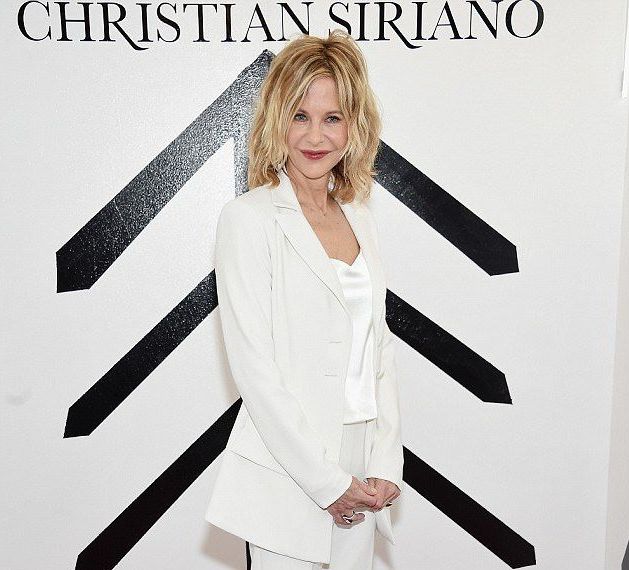 Meg Ryan at the Christian Siriano fashion show in NYC