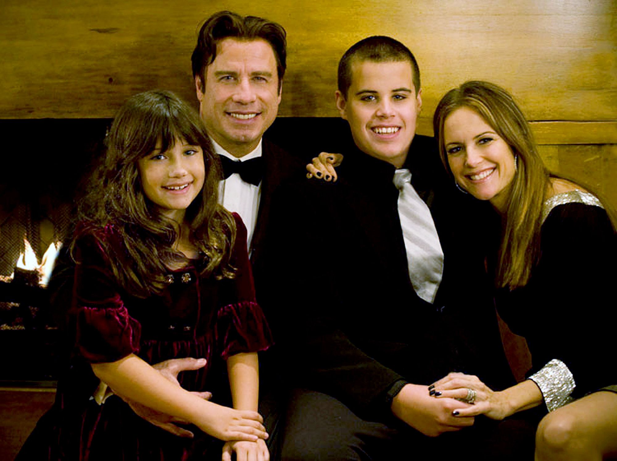 kelly preston and family 