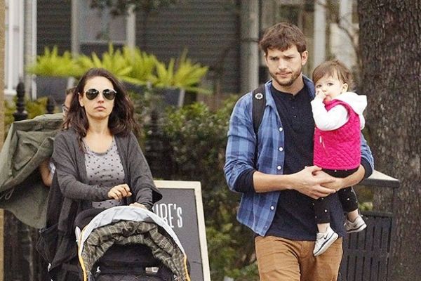 Ashton Kutcher Mila Kunis family