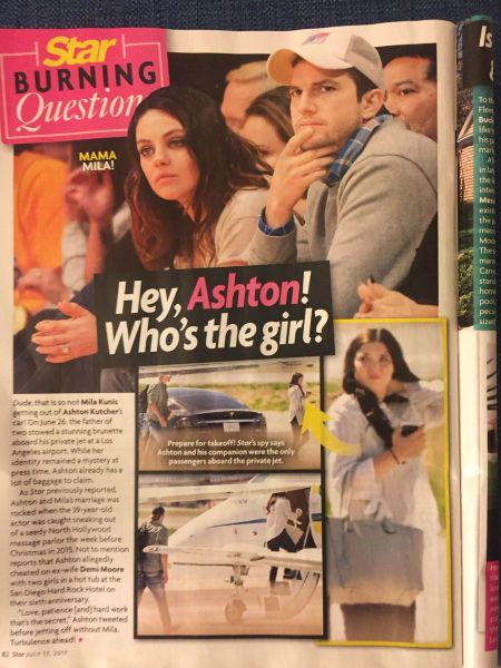 Ashton Kutcher Star Magazine