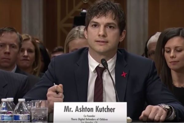 Ashton Kutcher senate