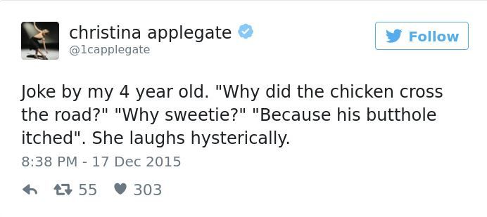 Christina Applegate twitter