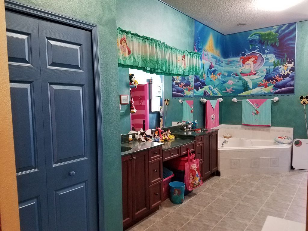 disney house little mermaid bathroom