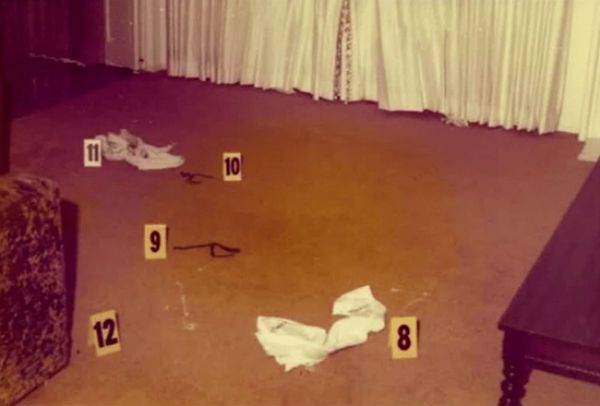 Golden State Killer crime scene