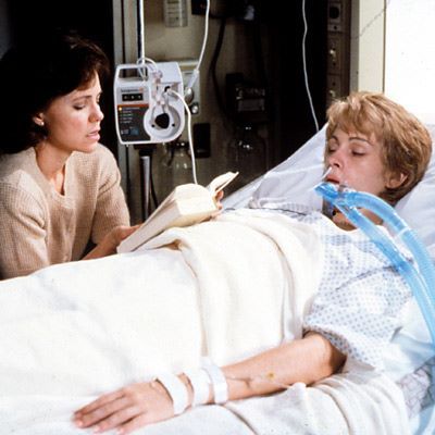 Steel Magnolias hospital scene