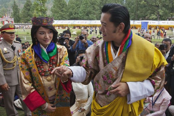 King Wangchuck wedding