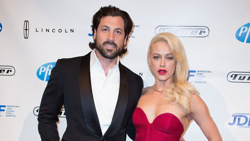 Maksim Chmerkovskiy and Peta Murgatroyd