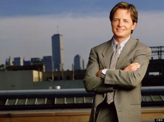 Michael J. Fox in Spin City.