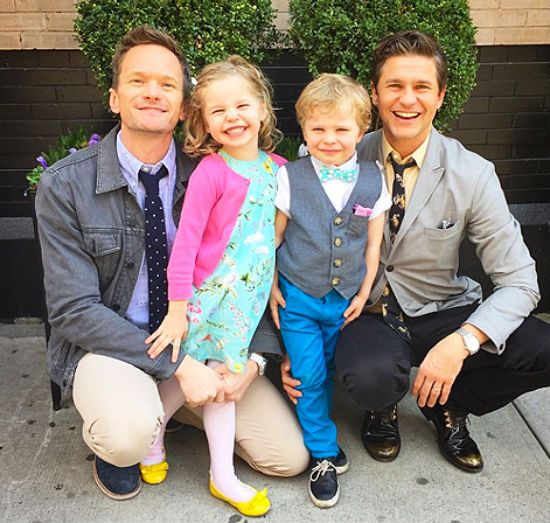 Neil Patrick Harris twins.