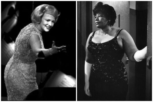 Peggy Lee and Ella Fitzgerald