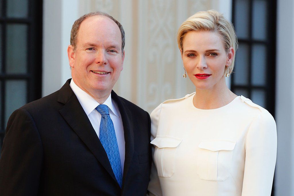 Prince Albert and Charlene Wittstock