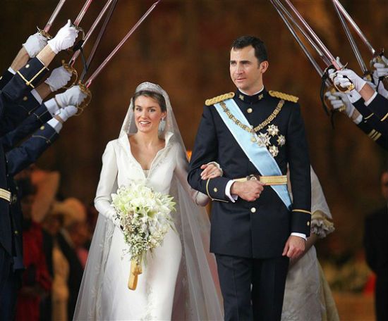 King Felipe wedding
