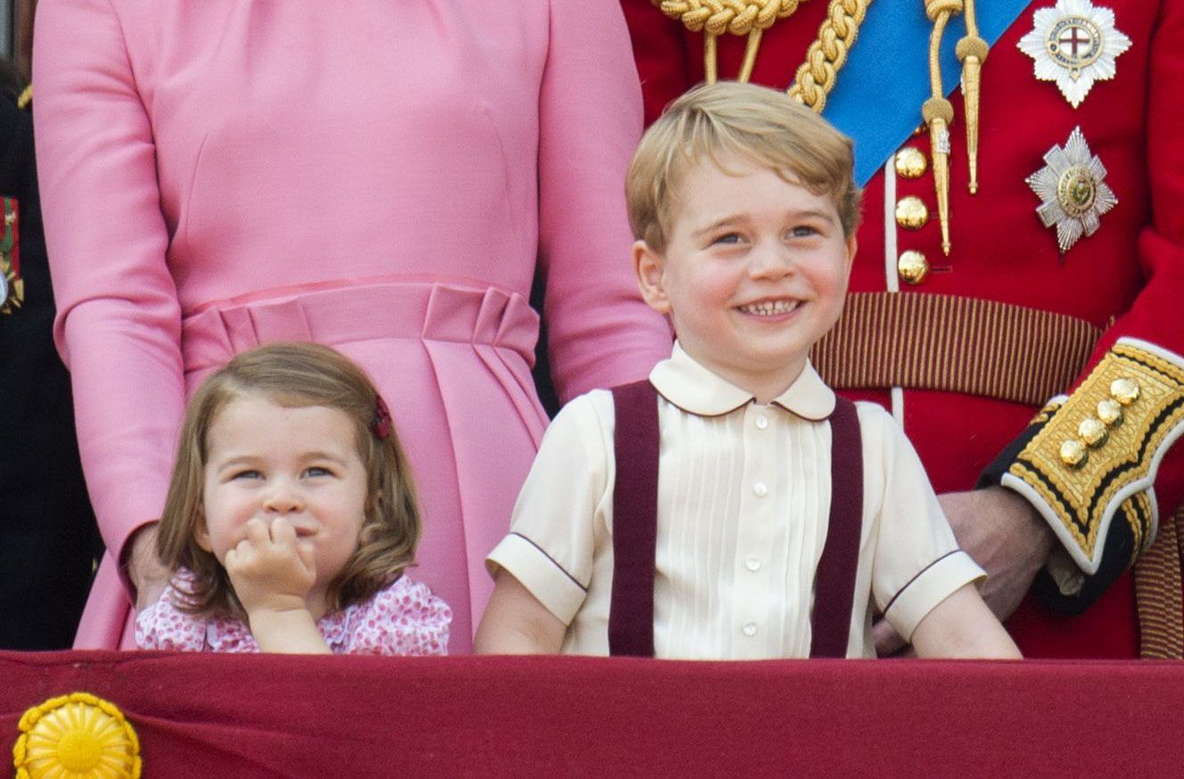 Prince George and Princess Charlotte