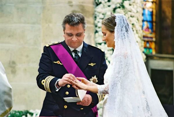 Prince Laurent wedding
