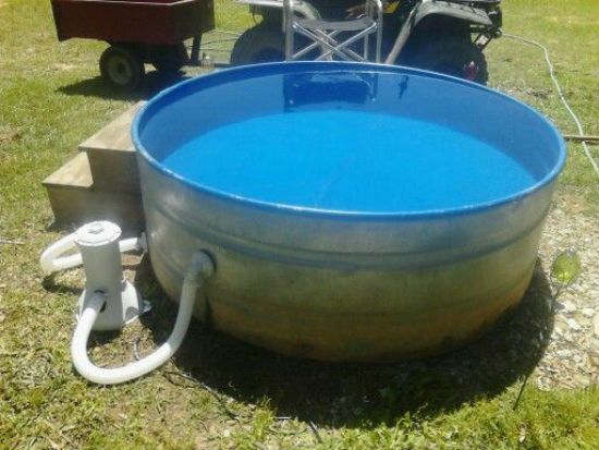 Stock tank pool