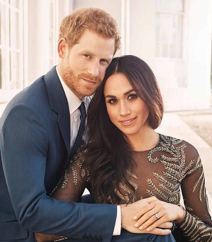 Prince Harry and Meghan engagement shoot