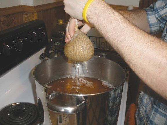 Brewing beer at home