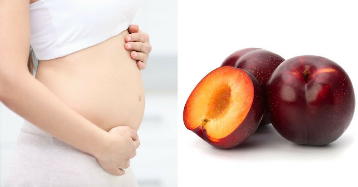 12 week pregnancy comparison to plum