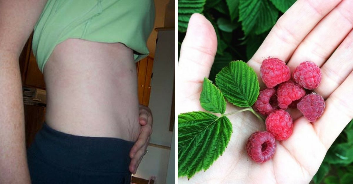 8 week pregnancy to raspberry comparison