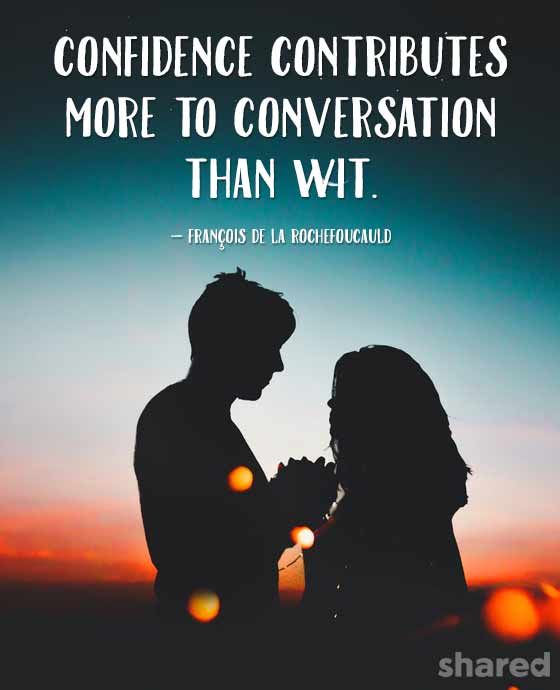 Confident Conversation Quote